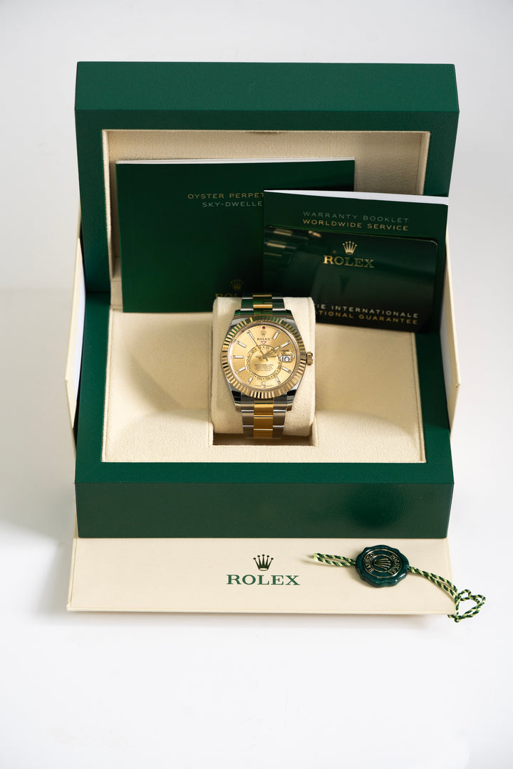 ROLEX SKY-DWELLER GOLD 336933