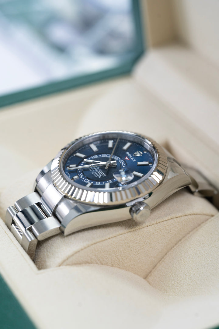ROLEX SKY DWELLER BLUE 326934