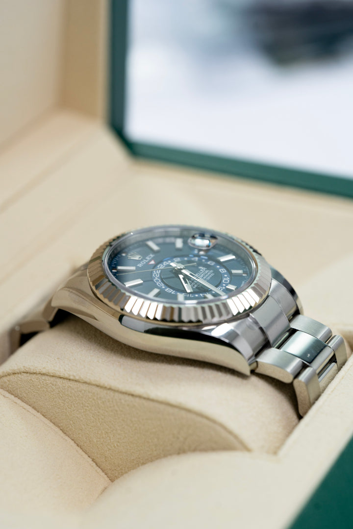 ROLEX SKY DWELLER BLUE 326934