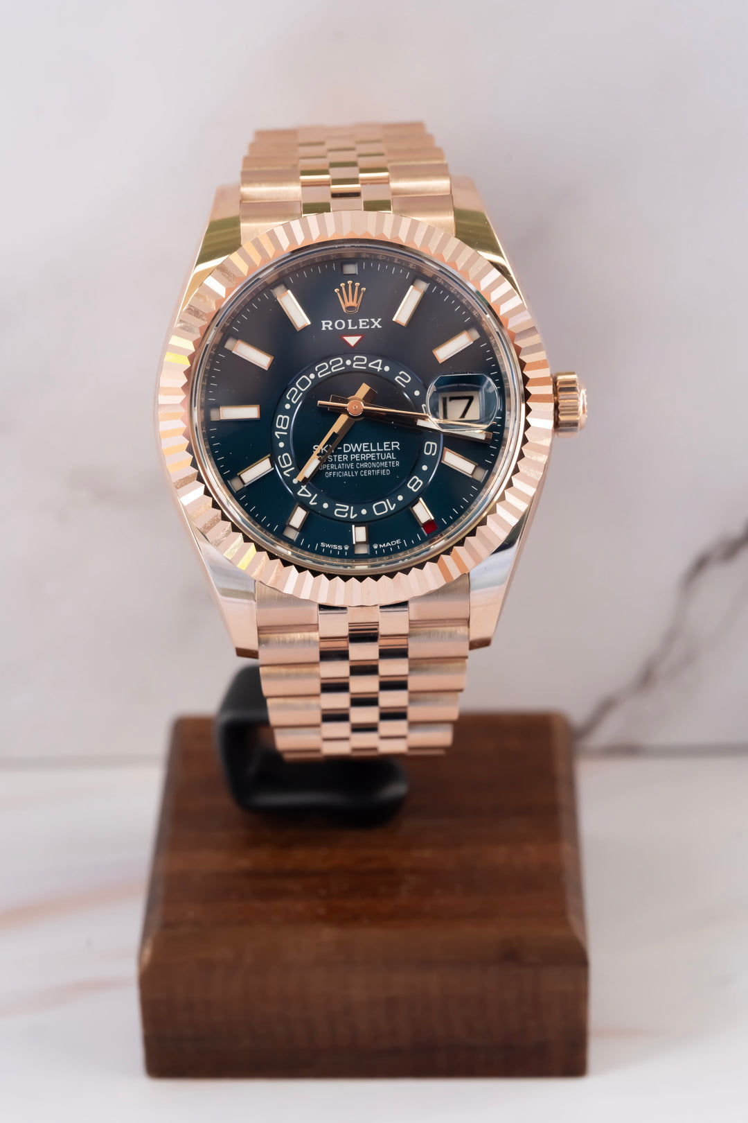 ROLEX SKY DWELLER ROSE GOLD NEW 2025