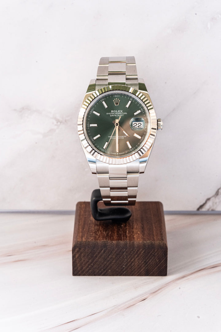 ROLEX 126334 DATEJUST GREEN 2025 NEW