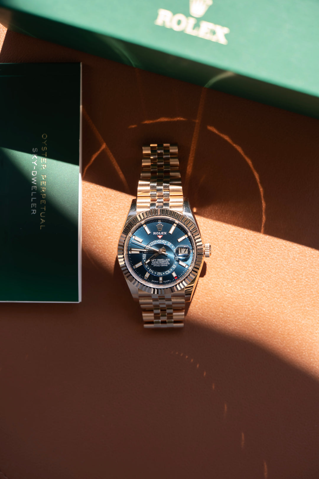 ROLEX SKY DWELLER ROSE GOLD NEW 2025