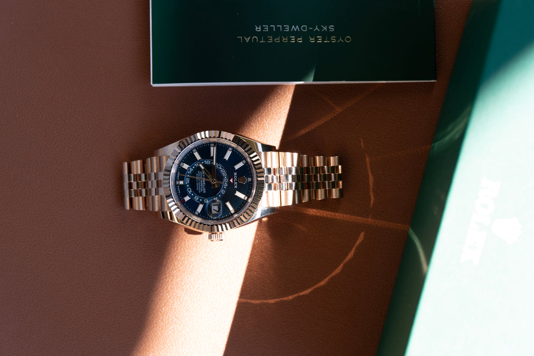 ROLEX SKY DWELLER ROSE GOLD NEW 2025