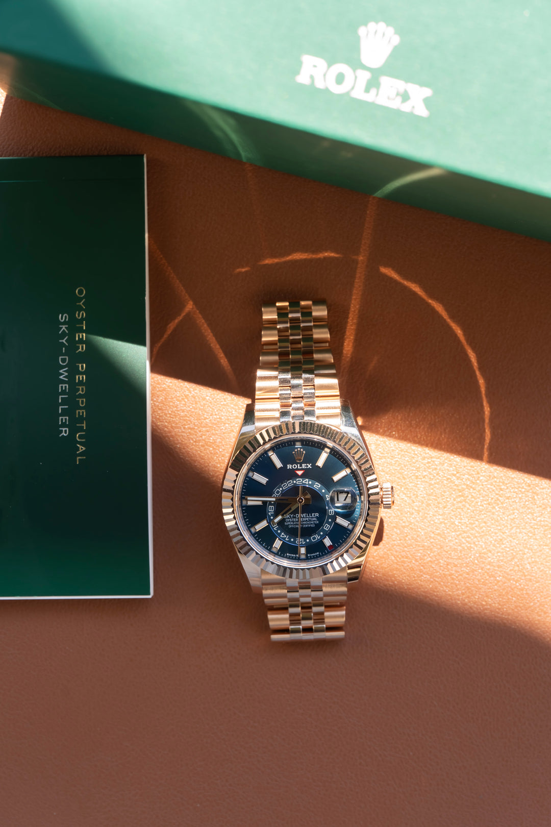 ROLEX SKY DWELLER ROSE GOLD NEW 2025