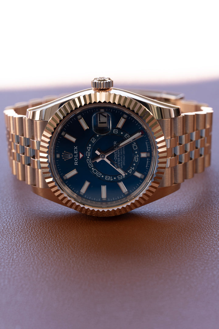 ROLEX SKY DWELLER ROSE GOLD NEW 2025