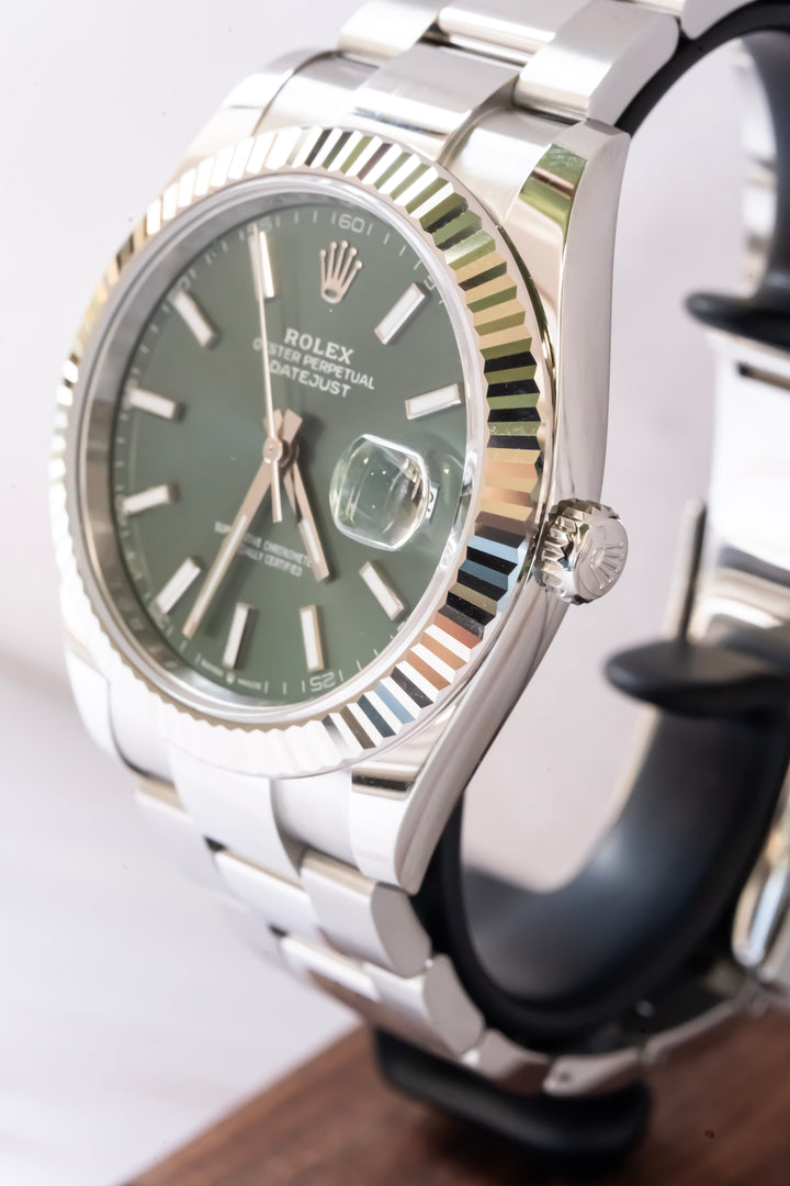 ROLEX 126334 DATEJUST GREEN 2025 NEW