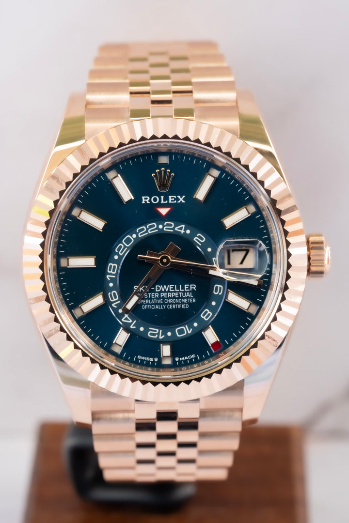 ROLEX SKY DWELLER ROSE GOLD NEW 2025