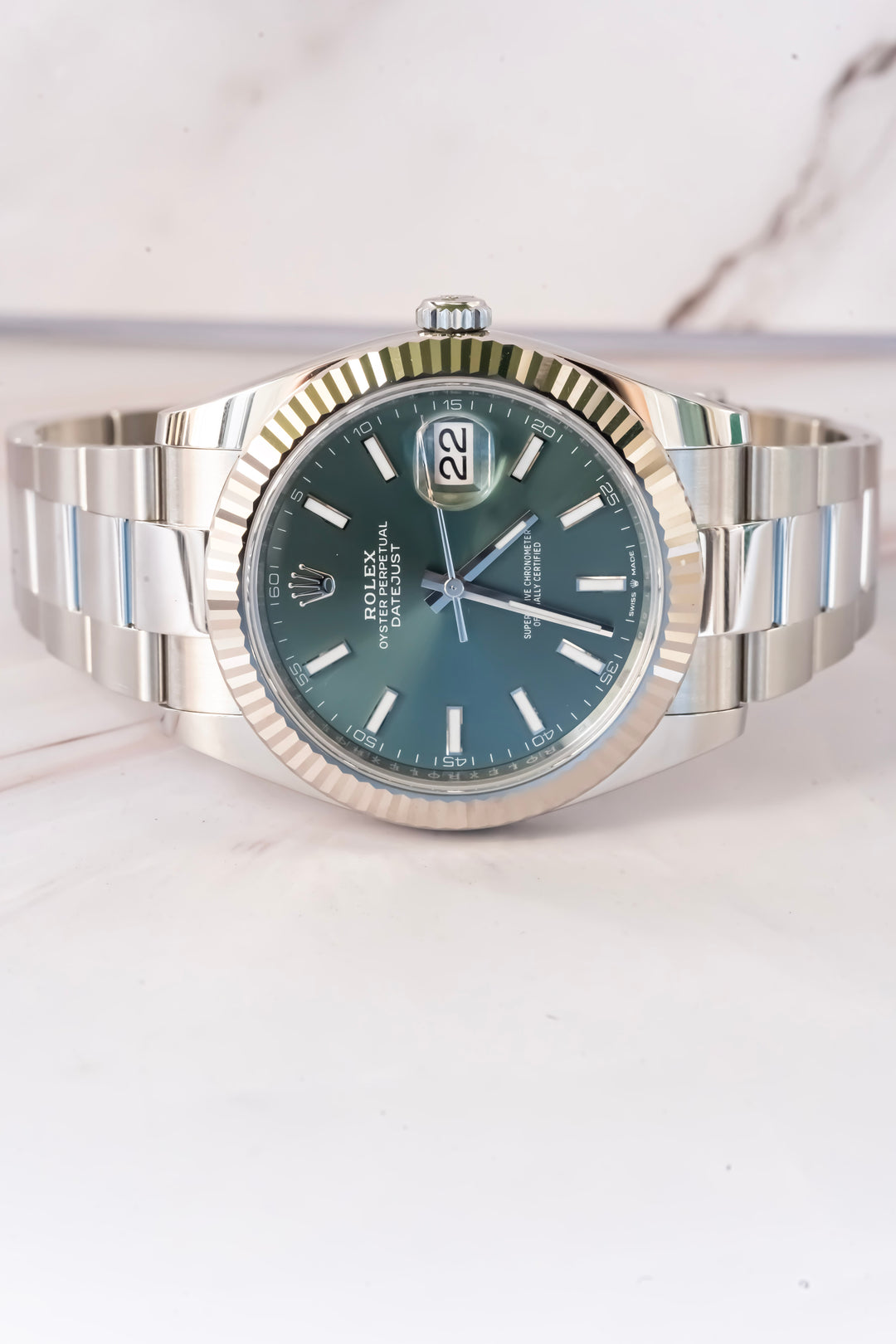 ROLEX 126334 DATEJUST GREEN 2025 NEW
