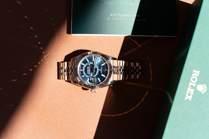 ROLEX SKY DWELLER ROSE GOLD NEW 2025