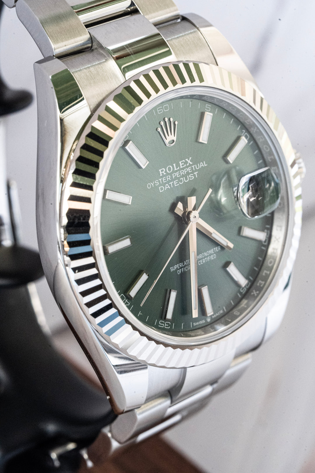 ROLEX 126334 DATEJUST GREEN 2025 NEW