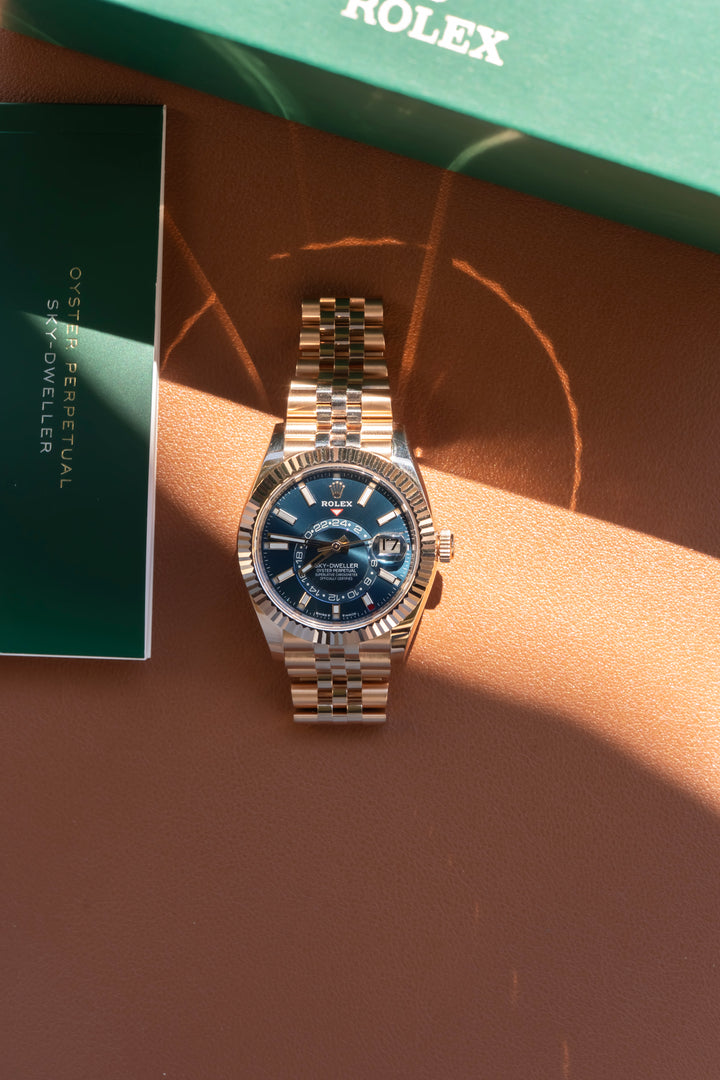 ROLEX SKY DWELLER ROSE GOLD NEW 2025