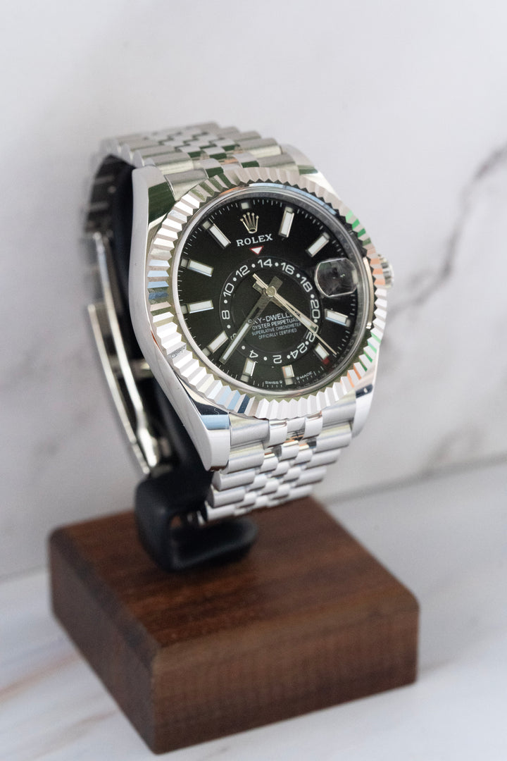 ROLEX SKY DWELLER BLACK JUBLEE 336934 NEW 2025