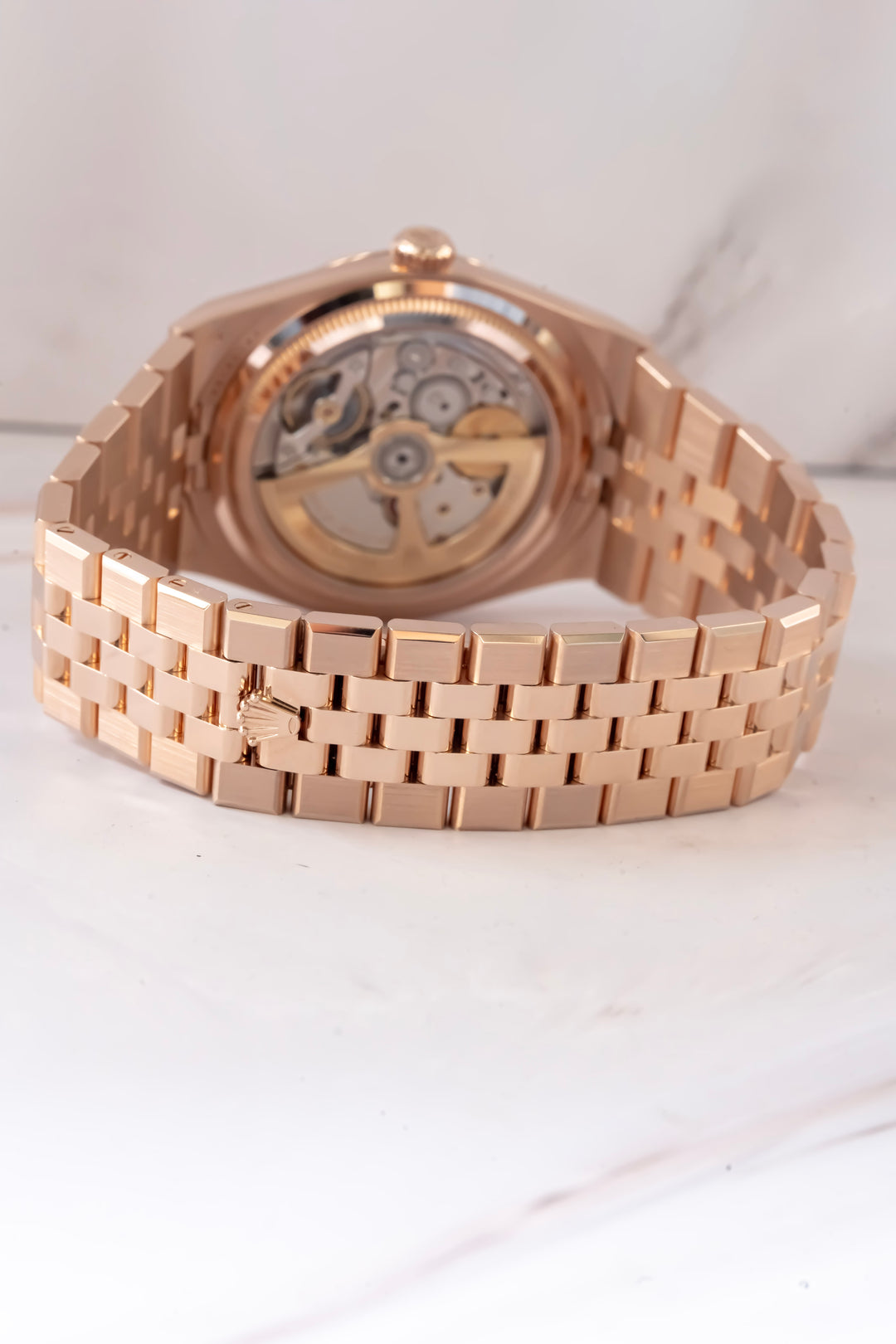 ROLEX 127335 ROSE GOLD LAND DWELLER 2025 NEW