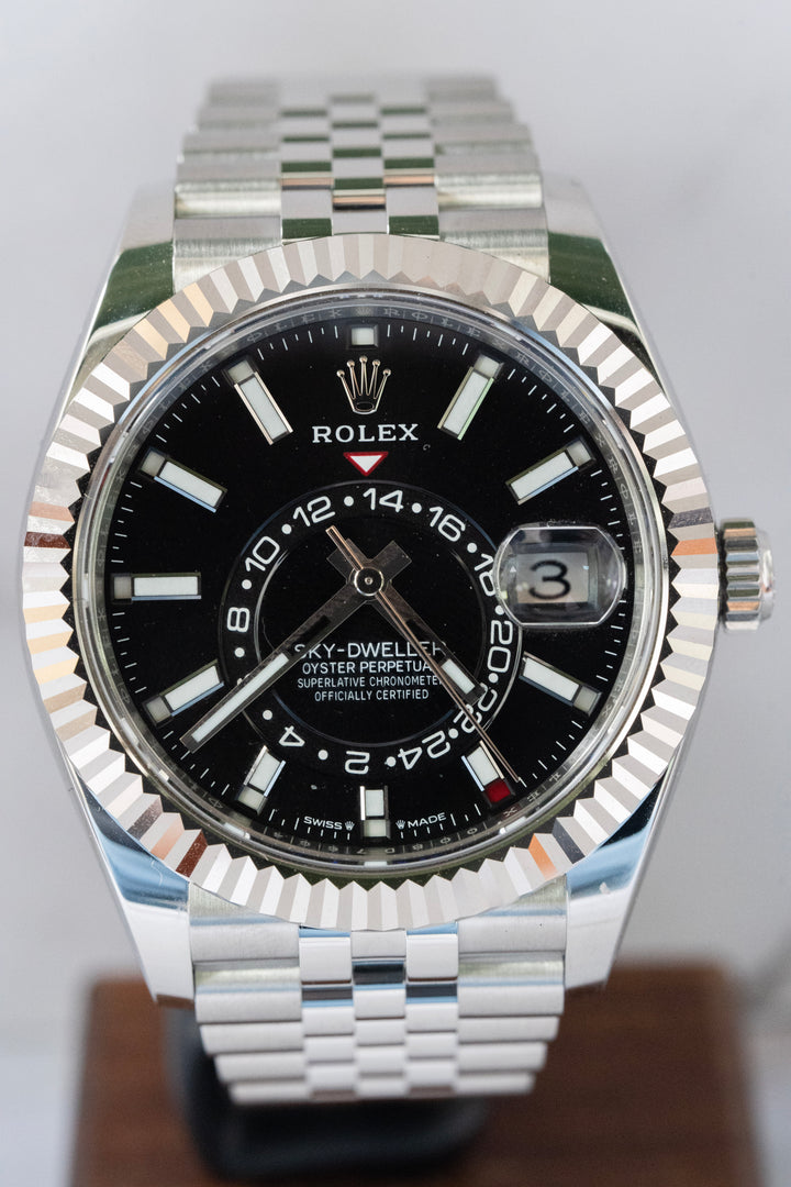 ROLEX SKY DWELLER BLACK JUBLEE 336934 NEW 2025