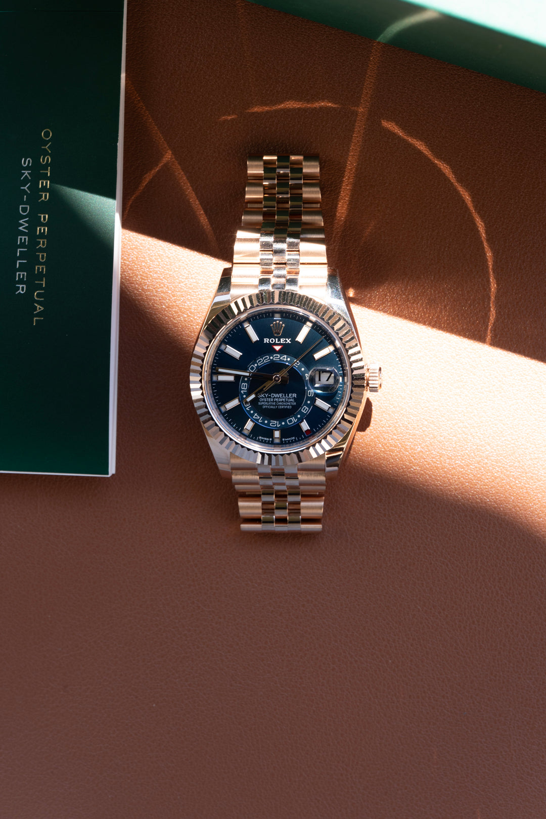 ROLEX SKY DWELLER ROSE GOLD NEW 2025