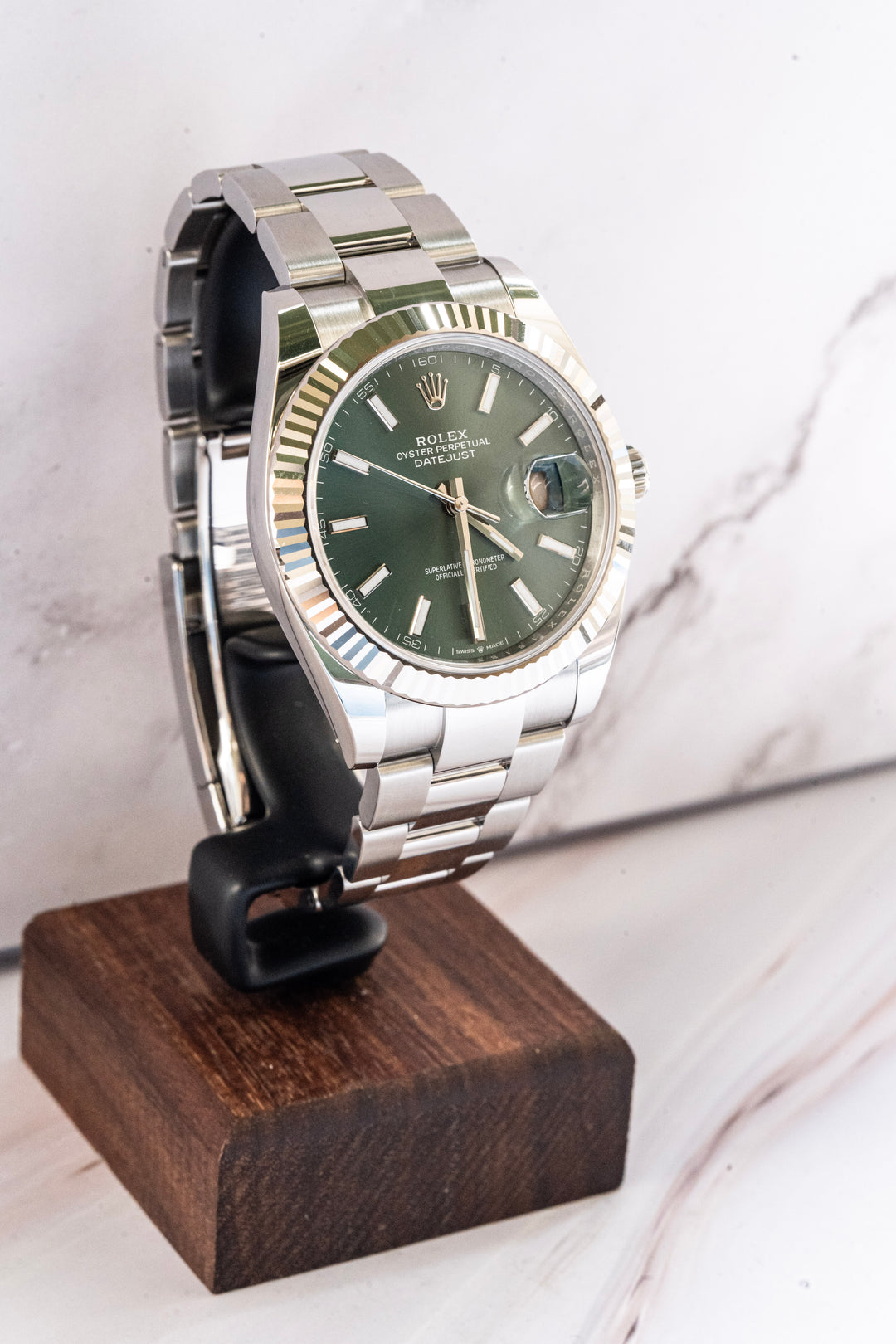 ROLEX 126334 DATEJUST GREEN 2025 NEW