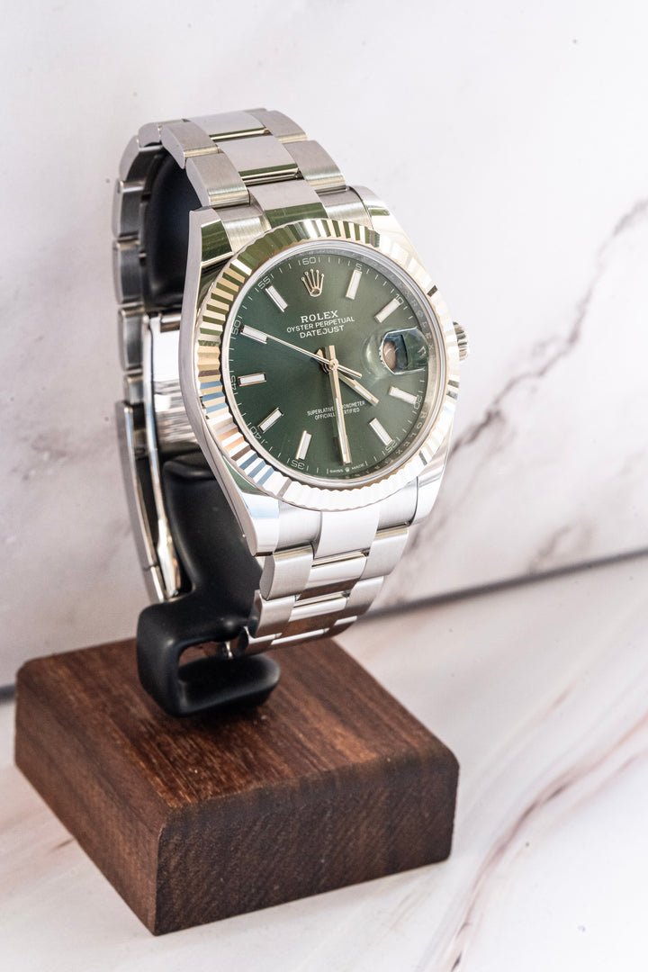 ROLEX 126334 DATEJUST GREEN 2025 NEW
