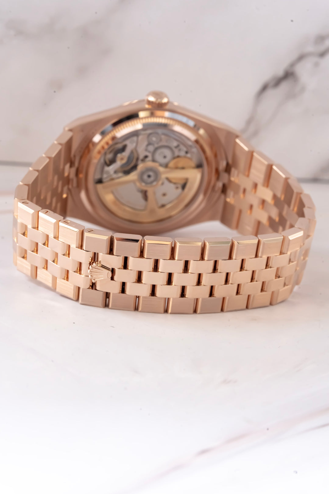 ROLEX 127335 ROSE GOLD LAND DWELLER 2025 NEW