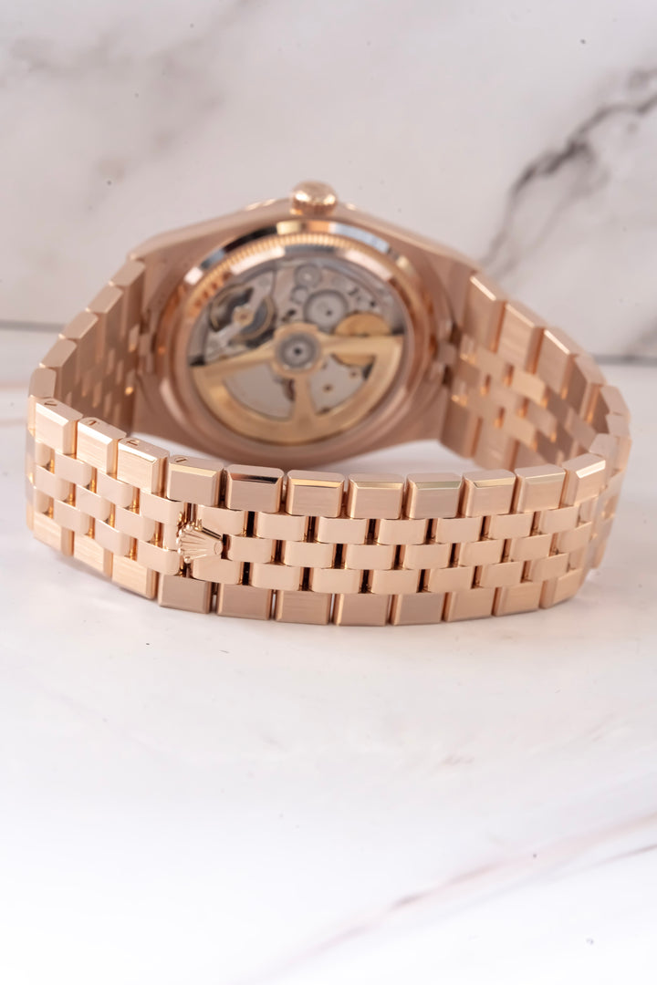 ROLEX 127335 ROSE GOLD LAND DWELLER 2025 NEW