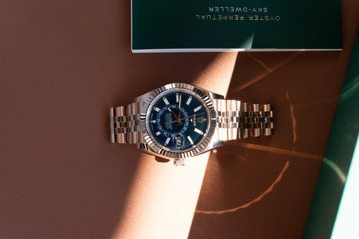 ROLEX SKY DWELLER ROSE GOLD NEW 2025