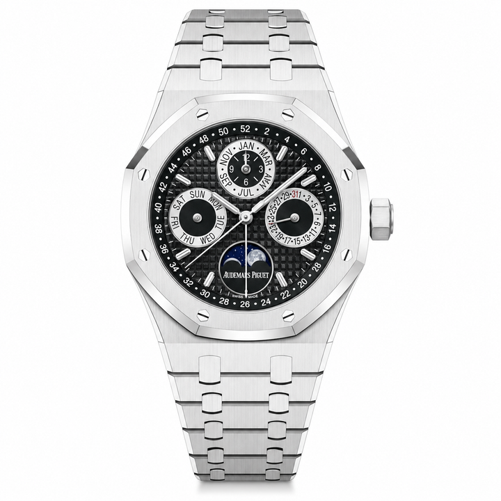 Audemars Piguet Royal Oak Perpetual Calendar “Japan” Platinum Gray Dial 26597PT