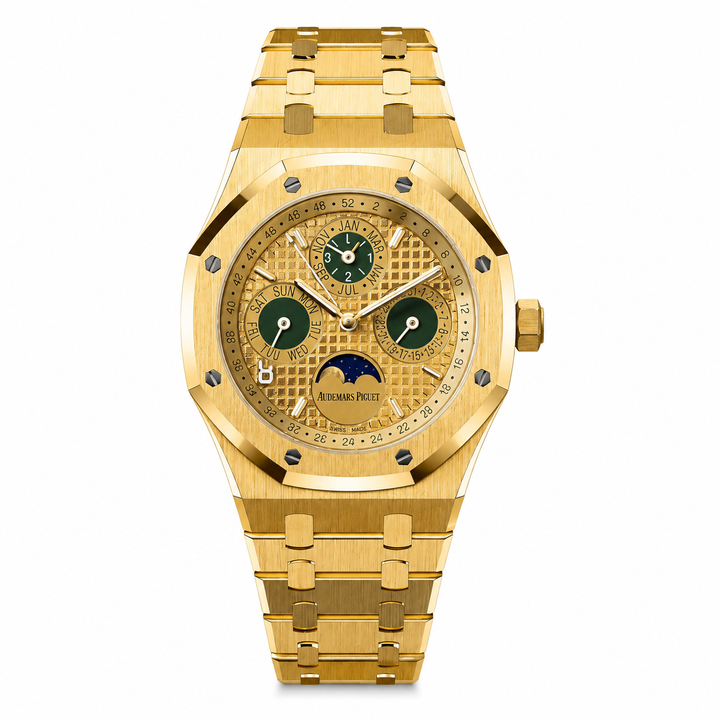 Audemars Piguet Royal Oak Perpetual Calendar Singapore Yellow Gold 26607BA