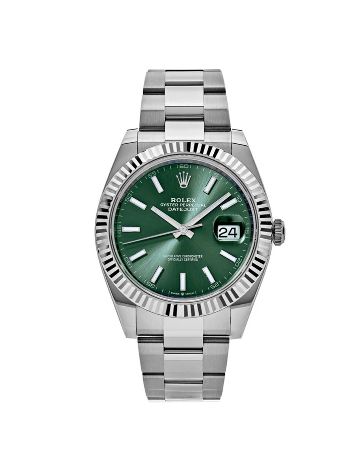 ROLEX 126334 DATEJUST GREEN 2025 NEW