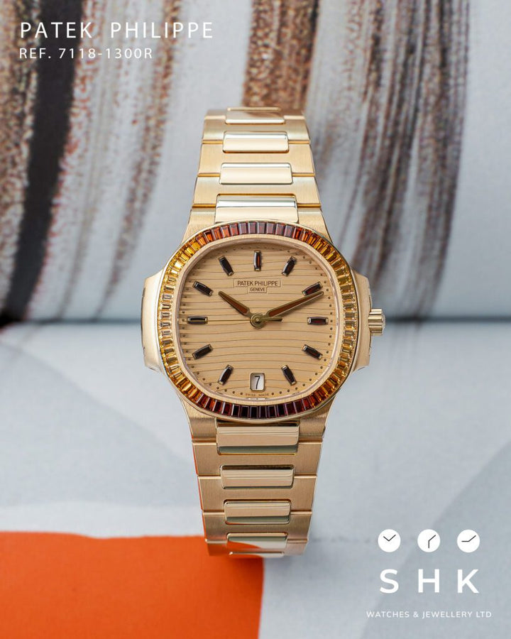 Patek Philippe Nautilus Joaillerie 7118/1300R-001 ‘Ladies’ Rose Gold