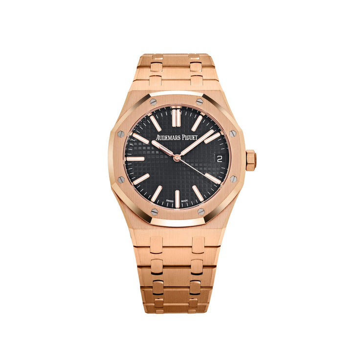 Audemars Piguet Royal Oak 15510OR Rose Gold Black Dial