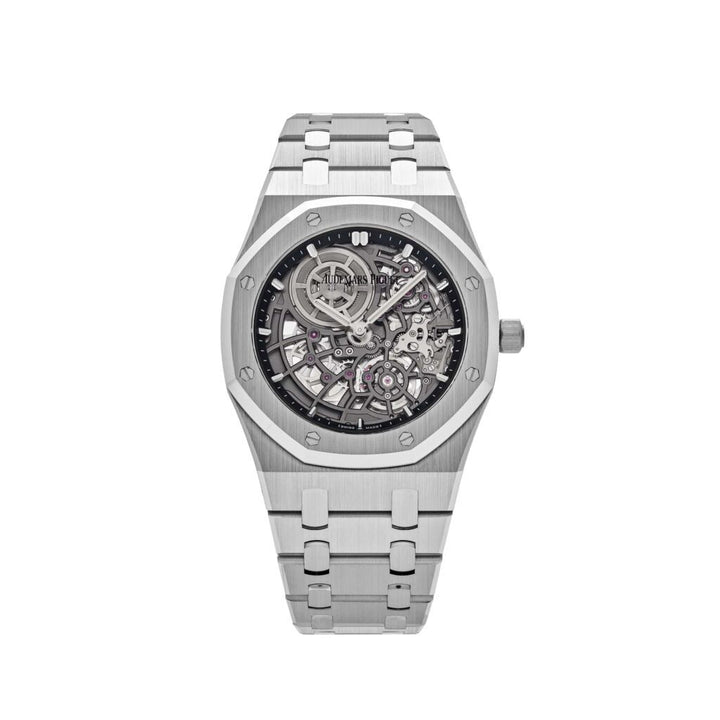 Audemars Piguet Royal Oak 16204BC Jumbo Extra-Thin Openworked White Gold