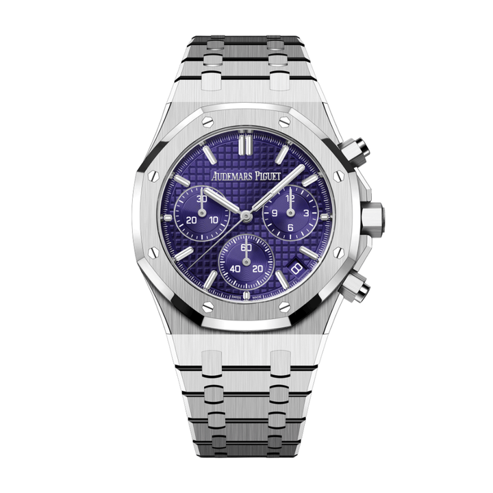 Audemars Piguet Royal Oak 26240BC Chronograph ‘Domaine de Murtoli Special Edition’ White Gold Purple Dial