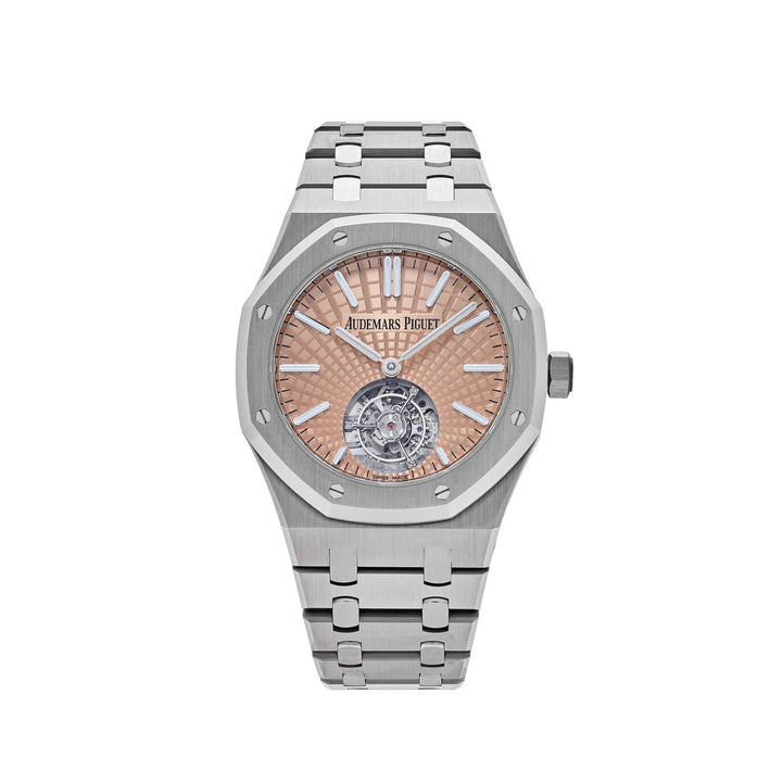 Audemars Piguet Royal Oak 26531TI Selfwinding Flying Tourbillon Titanium Salmon Dial Limited Edition of 30