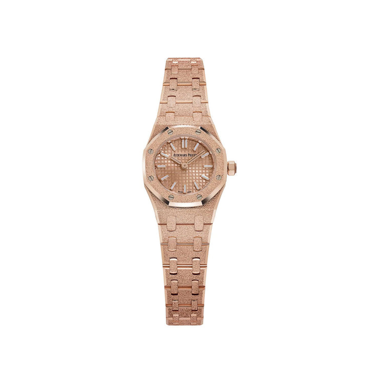 Audemars Piguet Royal Oak 67630OR ‘Mini’ Frosted Rose Gold Quartz