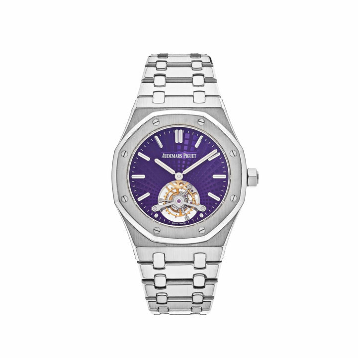 Audemars Piguet Royal Oak Tourbillon Extra Thin Purple Dial 26522ST