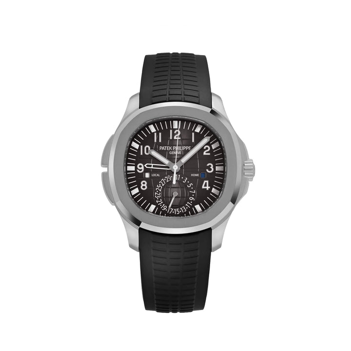 Patek Philippe Aquanaut 5164A-001 ‘Travel Time’ Stainless Steel Black Dial
