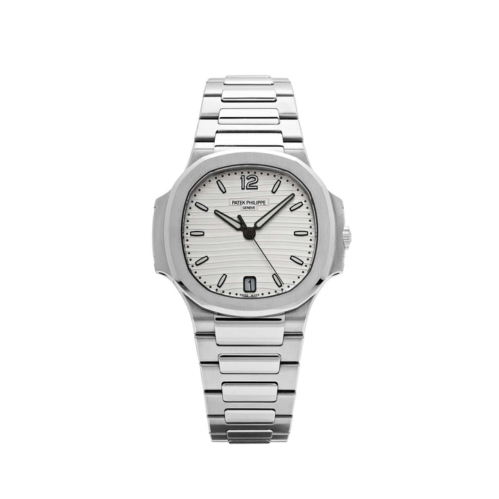 Patek Philippe Nautilus 7118/1A-010 Stainless Steel Silvery Opaline Dial