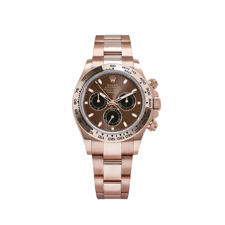 Rolex Daytona 40mm 116505 Rose Gold Chocolate Dial