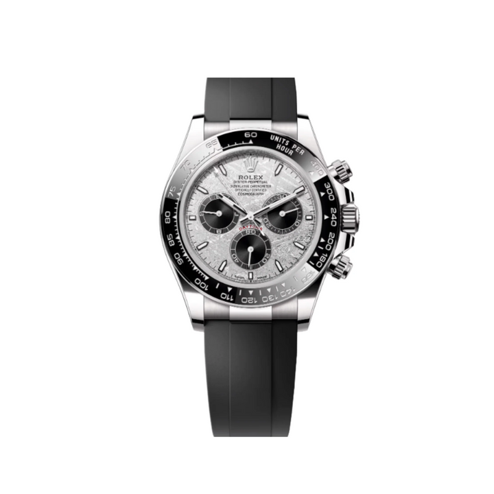 Rolex Daytona 126519LN White Gold Meteorite Dial Oysterflex