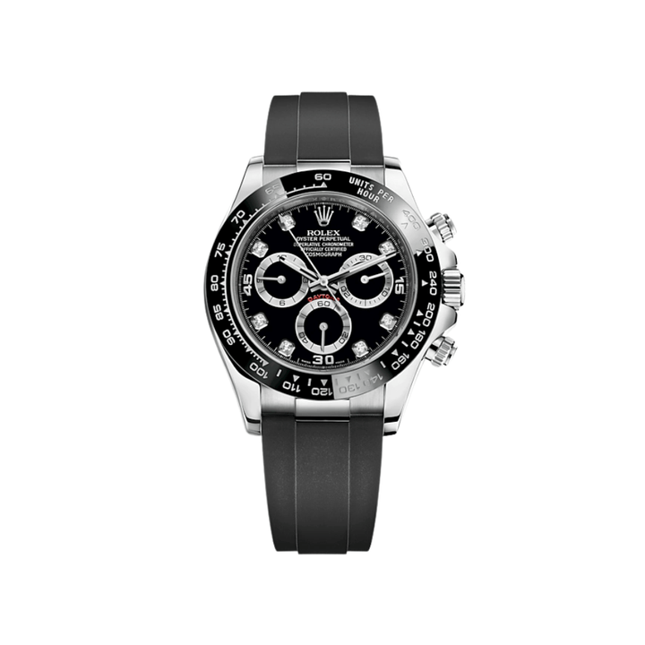 Rolex Daytona 116519LN ‘Ghost’ White Gold Steel and Bright Black Dial